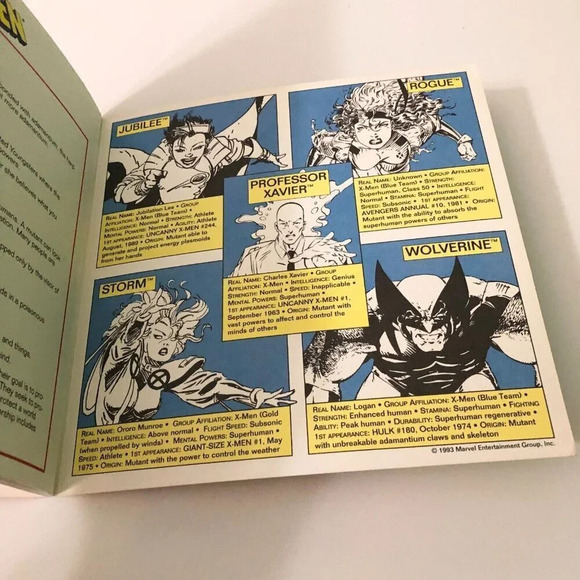 Vintage 1993 Xmen Morlock Madness  Random House Paperback - Picture 13 of 15